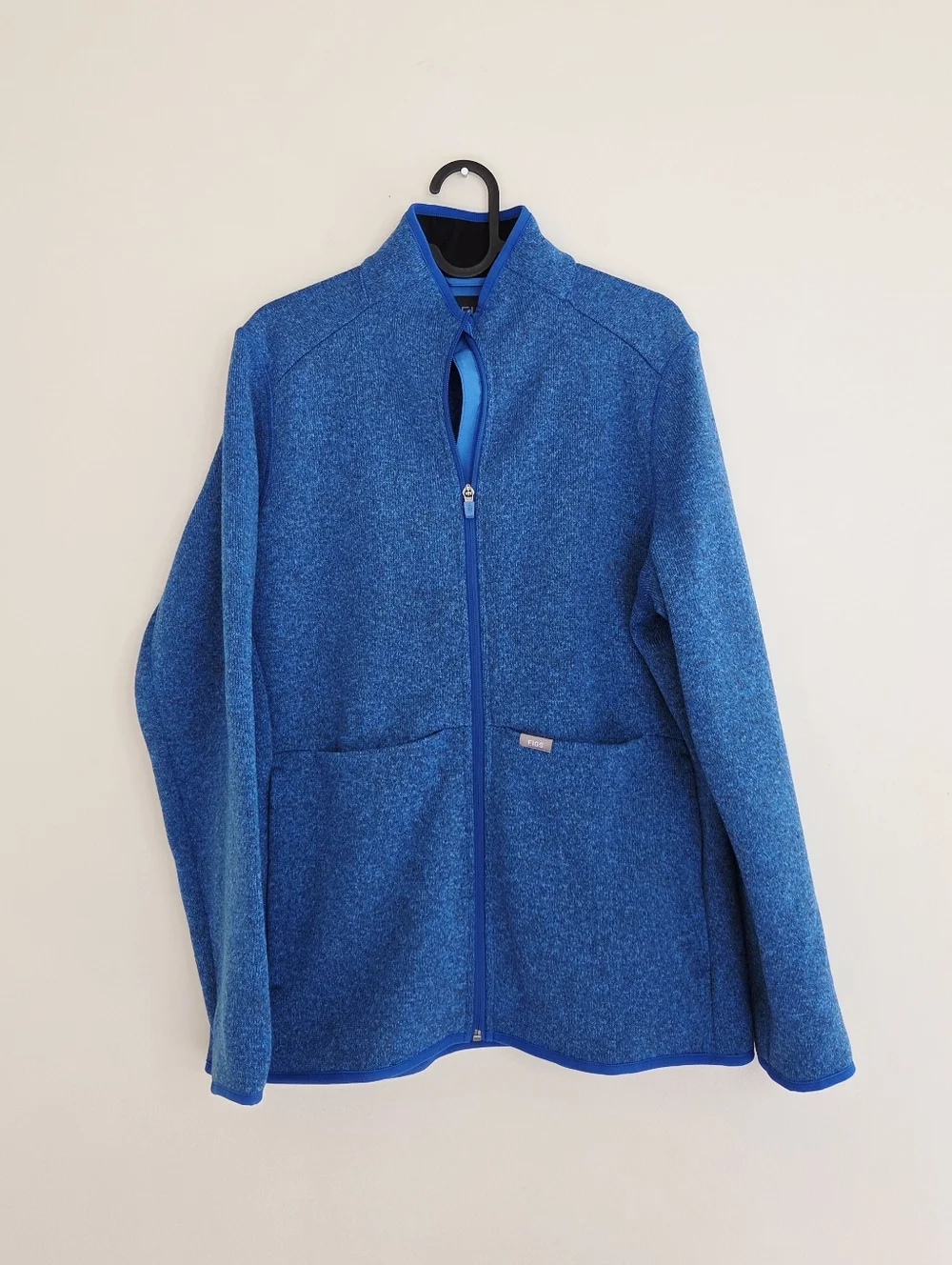 Figs On-Shift Fleece Jacet Blue XL Blue - Picture 1 of 6